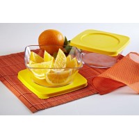 Clear Square Round (set of 2) Clear Square Round (set of 2)